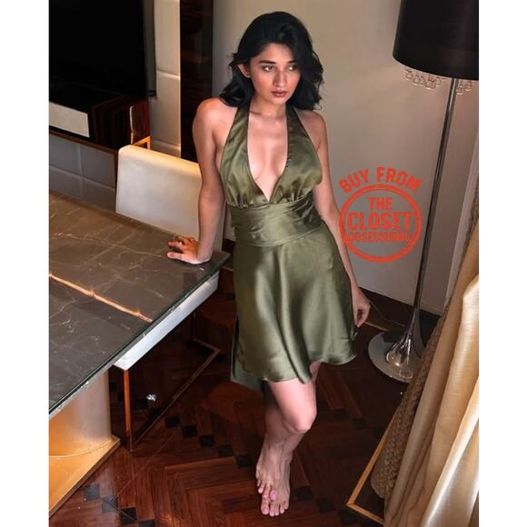 ZARA BLOGGER FAVE!!! V-Neckline Short Dress NWT - Picture 9 of 16